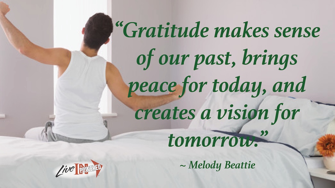 Wake up grateful